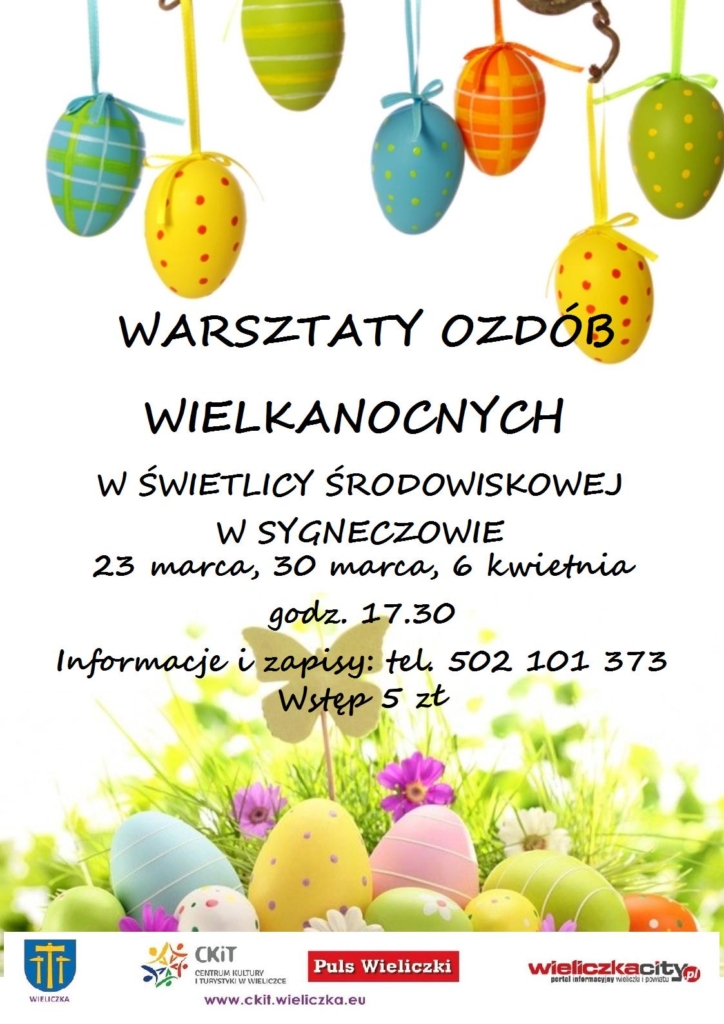 Warsztaty kreatywne sygneczów wielkanoc