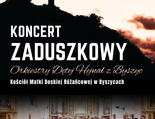 Koncert Zaduszkowy w wykonaniu Orkiestry Dętej Hejnał z Byszyc.