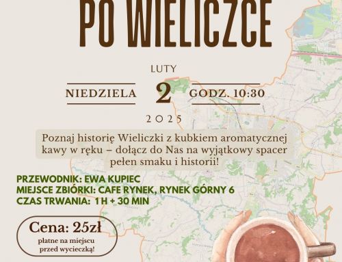 Spacer z kawą po Wieliczce!