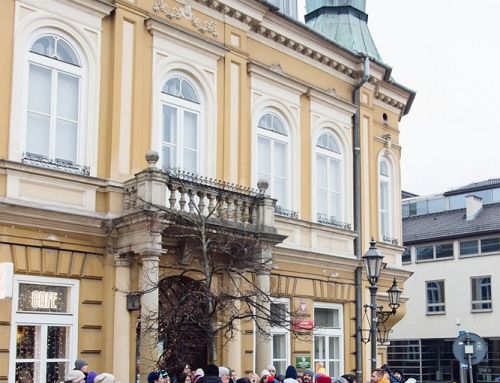 Spacer z kawą po Wieliczce