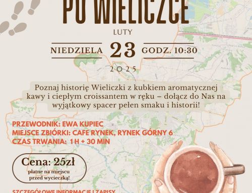 Spacer z kawą po Wieliczce