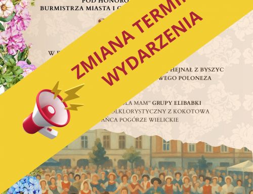 Zmiana terminu wydarzenia!